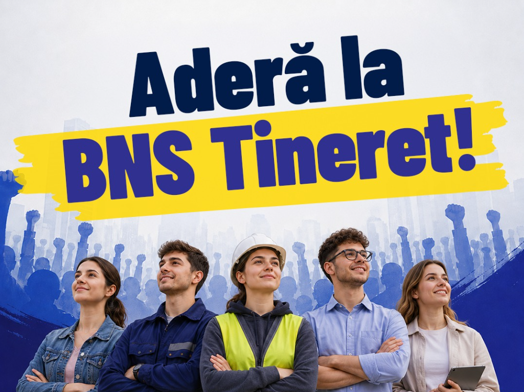 Alătură-te BNS Tineret! Vocea noii generații pe piața muncii din România