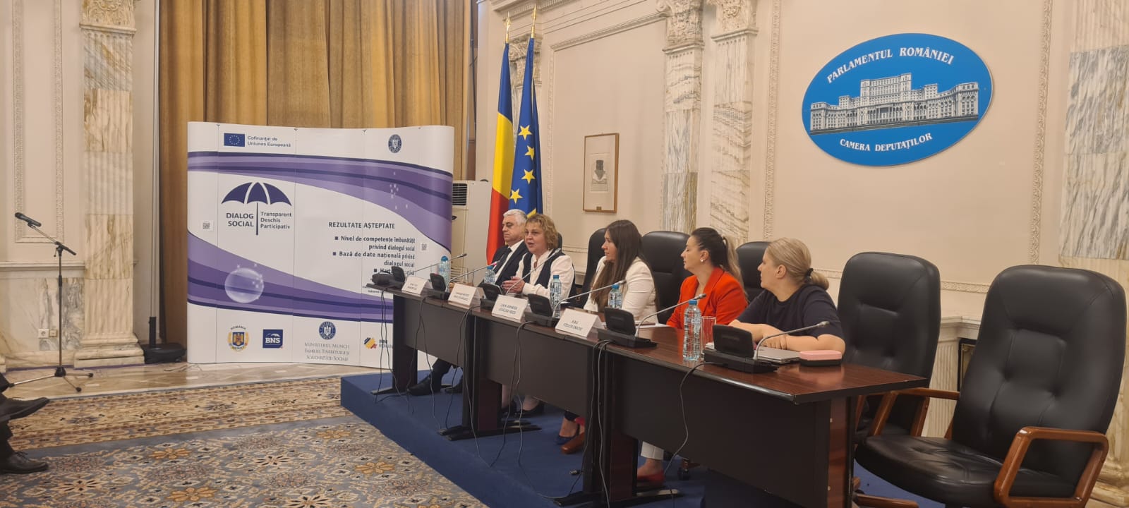 Conferinta de lansare a proiectului "Dialog Social transparent, deschis si participativ", ID 342416