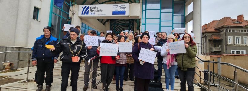 INFORMARE DE PRESĂ - BNS: Angajații Societății Române de Radiodifuziune, protest în fața fiecărui post regional de Radio și în fața sediului Radio din București
